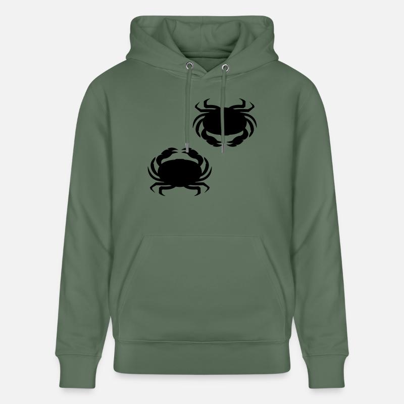 krebs_krabbe_002 - Sweat à capuche bio CRUISER Stanley/Stella Unisexe - vert sapin