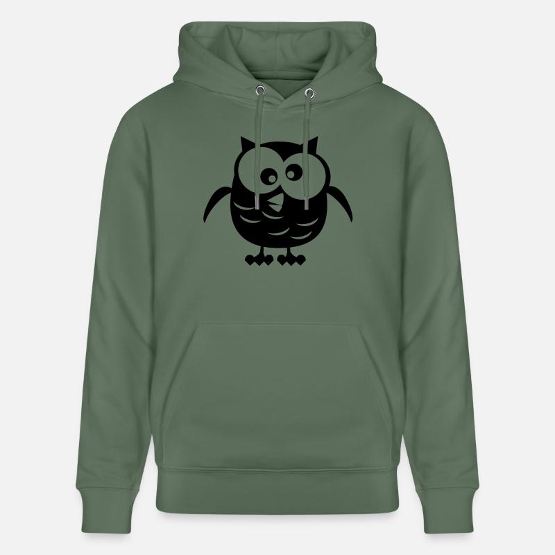 Chouette - Sweat à capuche bio CRUISER Stanley/Stella Unisexe - vert sapin