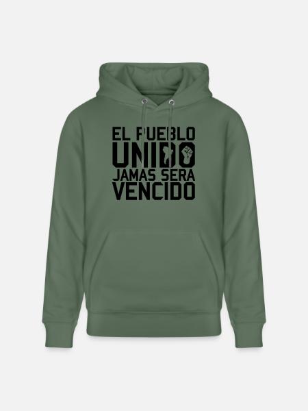 El Pueblo Unido - Sweat à capuche bio CRUISER Stanley/Stella Unisexe - vert sapin