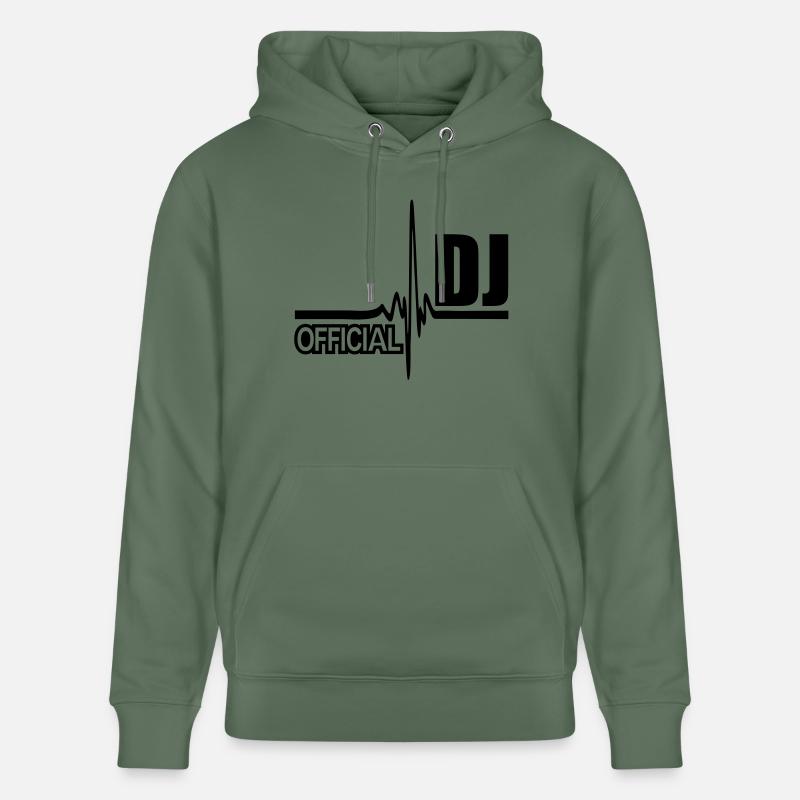dj officiel - Sweat à capuche bio CRUISER Stanley/Stella Unisexe - vert sapin