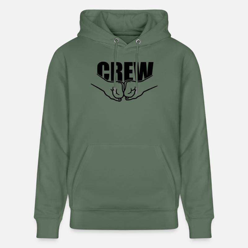 Équipe d'équipage de punch - Sweat à capuche bio CRUISER Stanley/Stella Unisexe - vert sapin