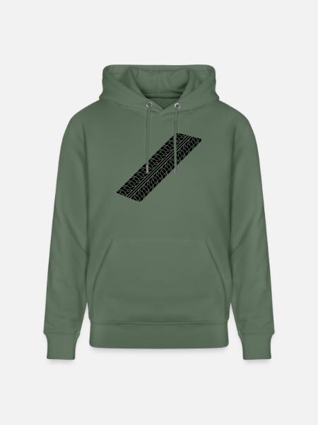 reifenspur__f1 - Stanley/Stella CRUISER Unisex Organic Hoodie - cypress green
