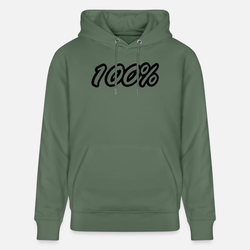 100 - Sweat à capuche bio CRUISER Stanley/Stella Unisexe - vert sapin