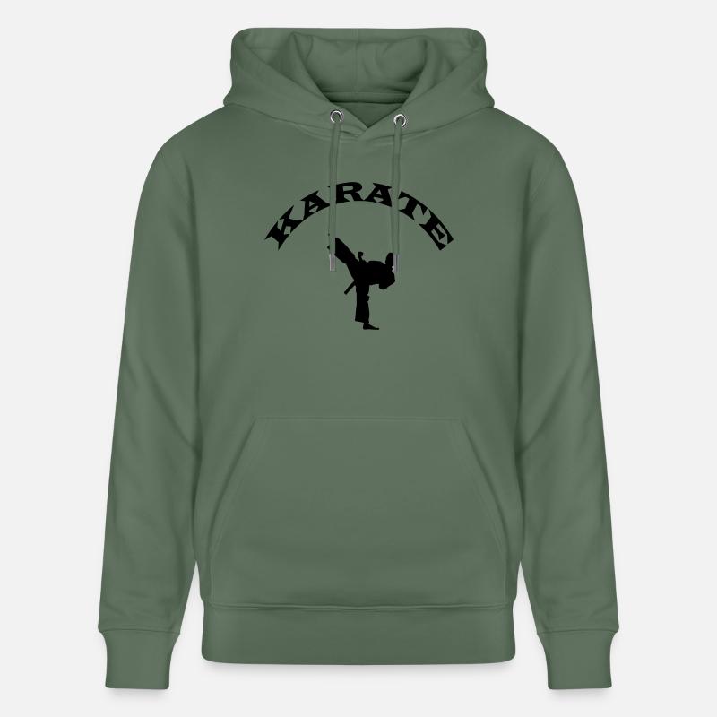 karaté - Sweat à capuche bio CRUISER Stanley/Stella Unisexe - vert sapin