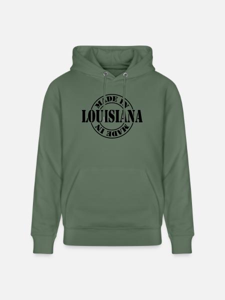 made in louisiana m1k2 - Stanley/Stella CRUISER Unisex Organic Hoodie - cypress green