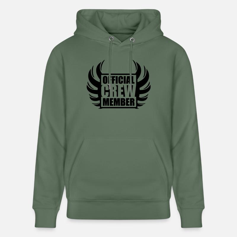 Official Crew Member Design - Sweat à capuche bio CRUISER Stanley/Stella Unisexe - vert sapin