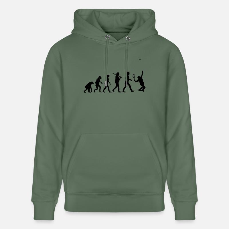 evolution tennis - Sweat à capuche bio CRUISER Stanley/Stella Unisexe - vert sapin