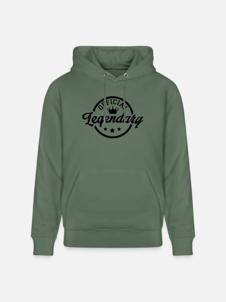 official_legendary_3f1 - Stanley/Stella CRUISER Unisex Organic Hoodie - cypress green