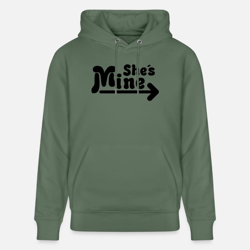 shes_mine_de1 - Sweat à capuche bio CRUISER Stanley/Stella Unisexe - vert sapin