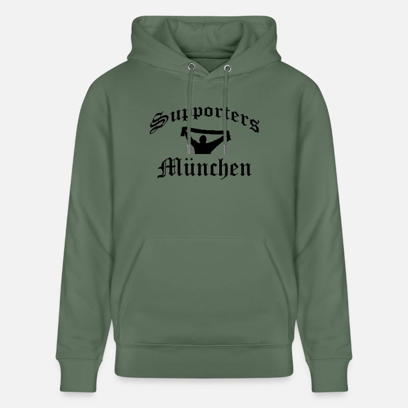 supporters_muenchen_02 - Sweat à capuche bio CRUISER Stanley/Stella Unisexe - vert sapin