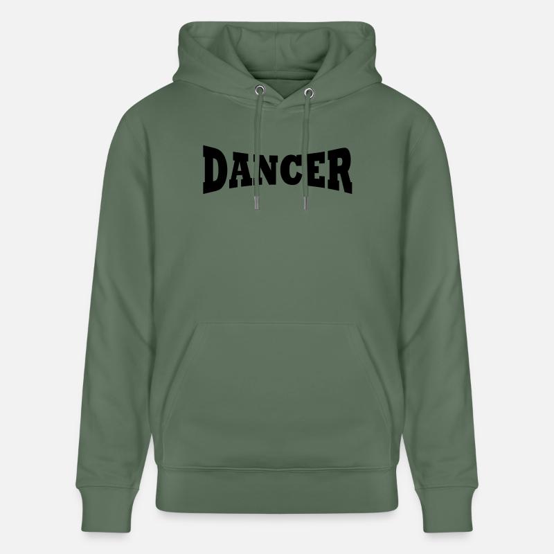 Logo de danseur - Sweat à capuche bio CRUISER Stanley/Stella Unisexe - vert sapin