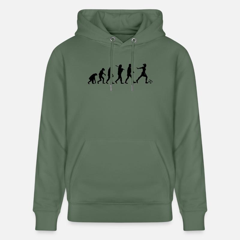 evolution foot - Sweat à capuche bio CRUISER Stanley/Stella Unisexe - vert sapin