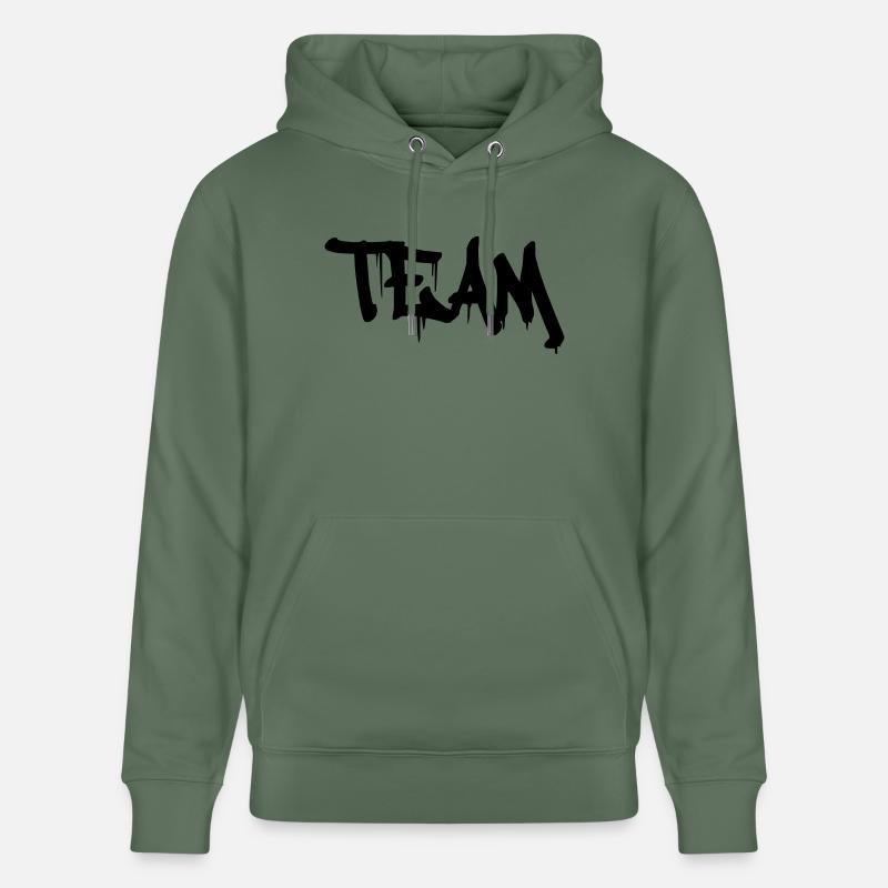 team - Sweat à capuche bio CRUISER Stanley/Stella Unisexe - vert sapin