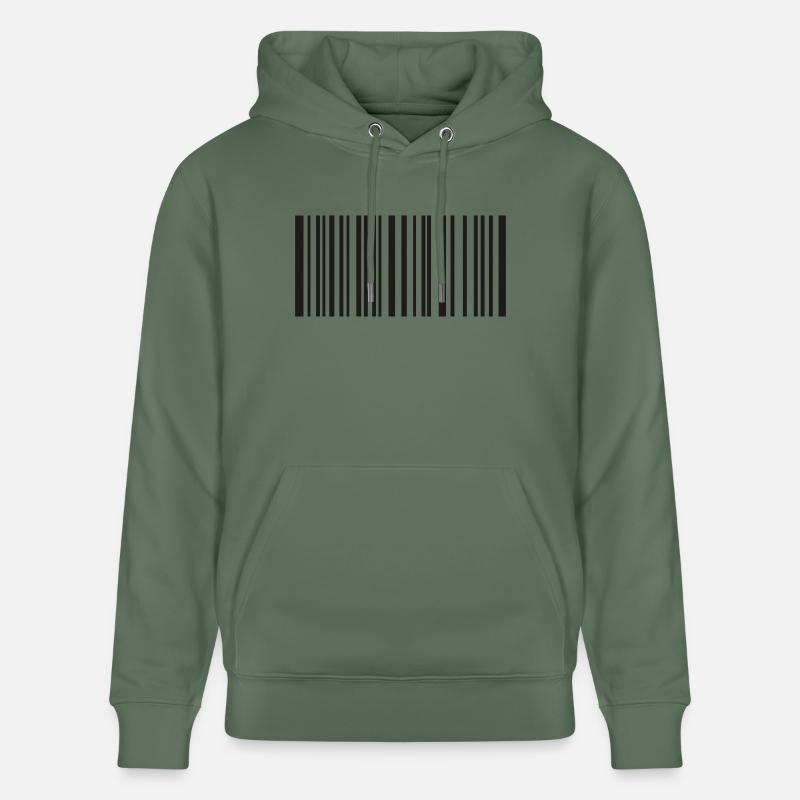 code-barre - Sweat à capuche bio CRUISER Stanley/Stella Unisexe - vert sapin