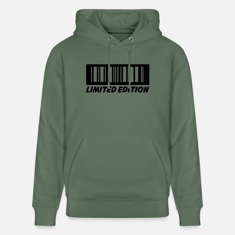 barcode_02 - Sweat à capuche bio CRUISER Stanley/Stella Unisexe - vert sapin