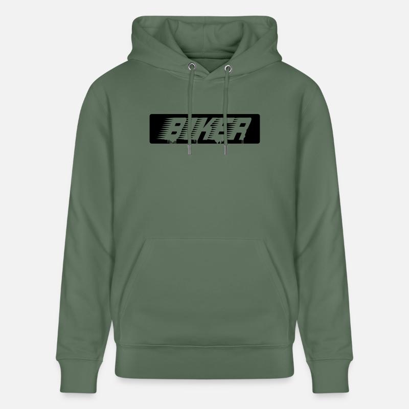 biker_1 - Sweat à capuche bio CRUISER Stanley/Stella Unisexe - vert sapin