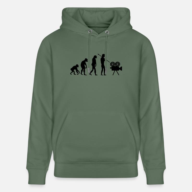 movie_evolution - Sweat à capuche bio CRUISER Stanley/Stella Unisexe - vert sapin