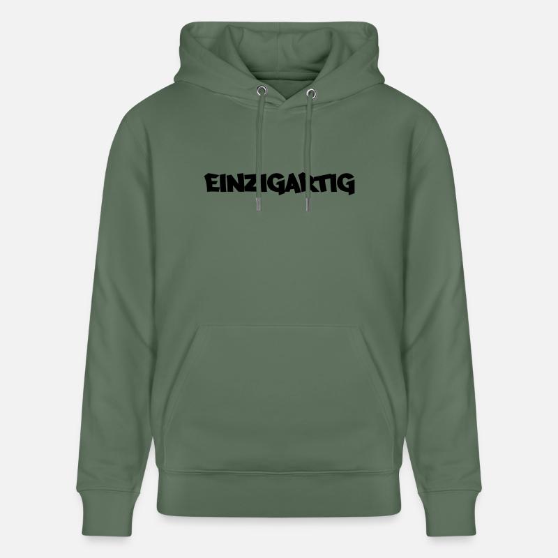 einzigartig - Stanley/Stella Unisex Bio-Hoodie CRUISER  - Tanngrün