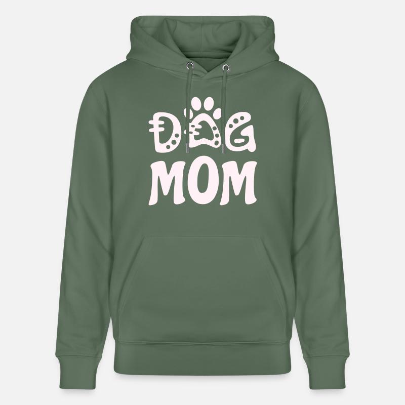 Maman chien - Sweat à capuche bio CRUISER Stanley/Stella Unisexe - vert sapin