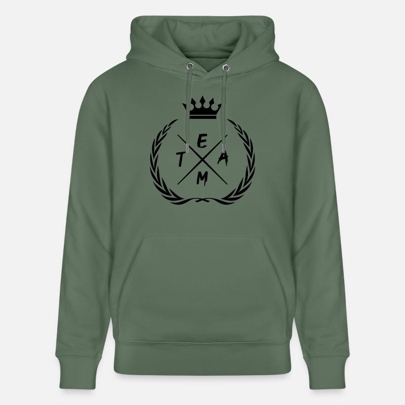Équipe 1 - Sweat à capuche bio CRUISER Stanley/Stella Unisexe - vert sapin