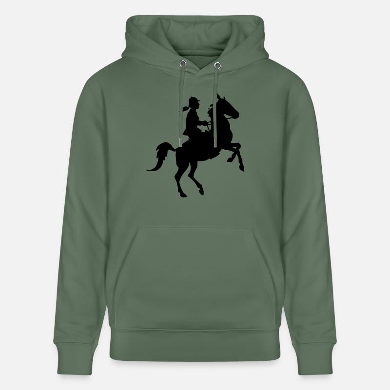 Cavalière - Sweat à capuche bio CRUISER Stanley/Stella Unisexe - vert sapin