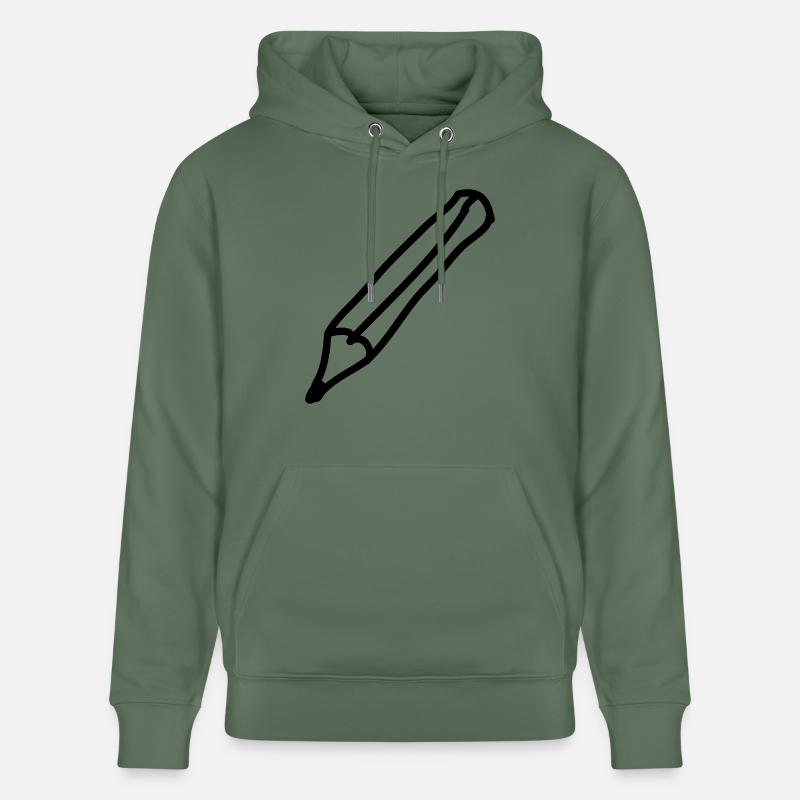 stift_1c - Sweat à capuche bio CRUISER Stanley/Stella Unisexe - vert sapin