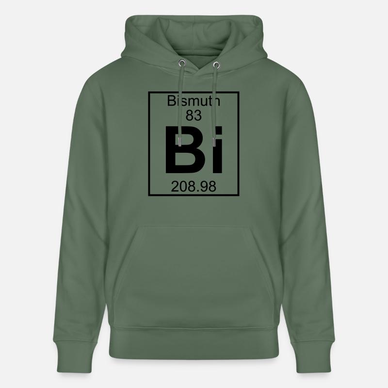 Element 083 - Bi (bismuth) - Full - Sweat à capuche bio CRUISER Stanley/Stella Unisexe - vert sapin