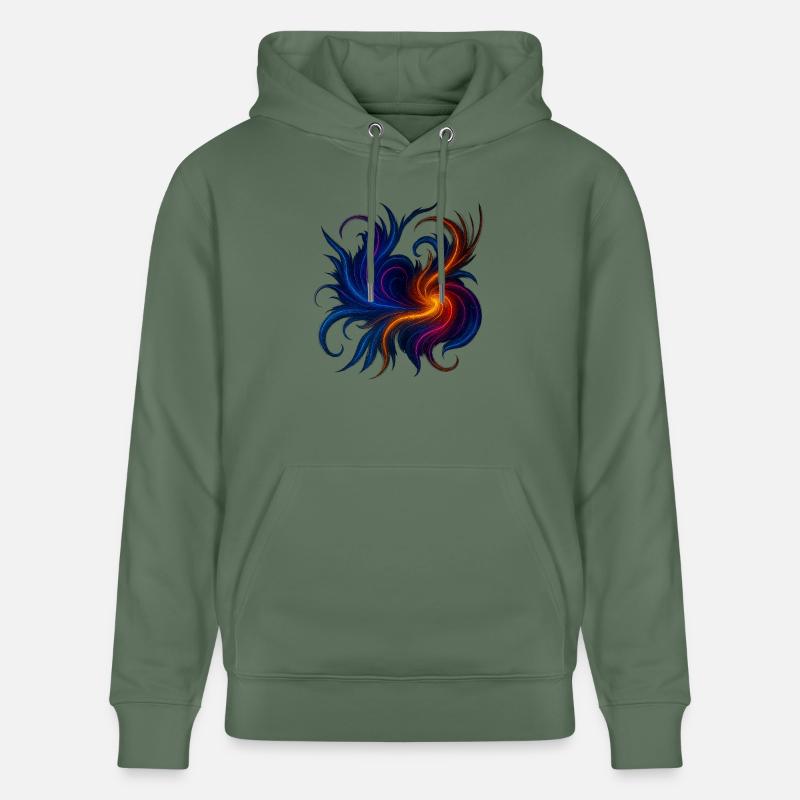 Cosmic Flow – une collection de - Sweat à capuche bio CRUISER Stanley/Stella Unisexe - vert sapin