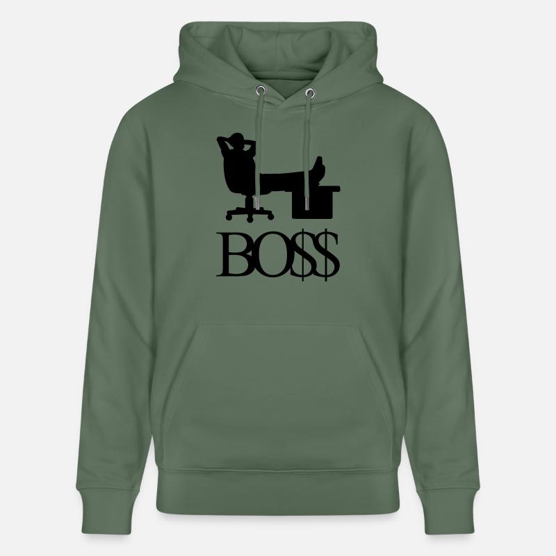 Boss - Stanley/Stella Unisex Bio-Hoodie CRUISER - Tanngrün