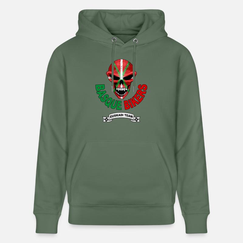 basque biker - Sweat à capuche bio CRUISER Stanley/Stella Unisexe - vert sapin