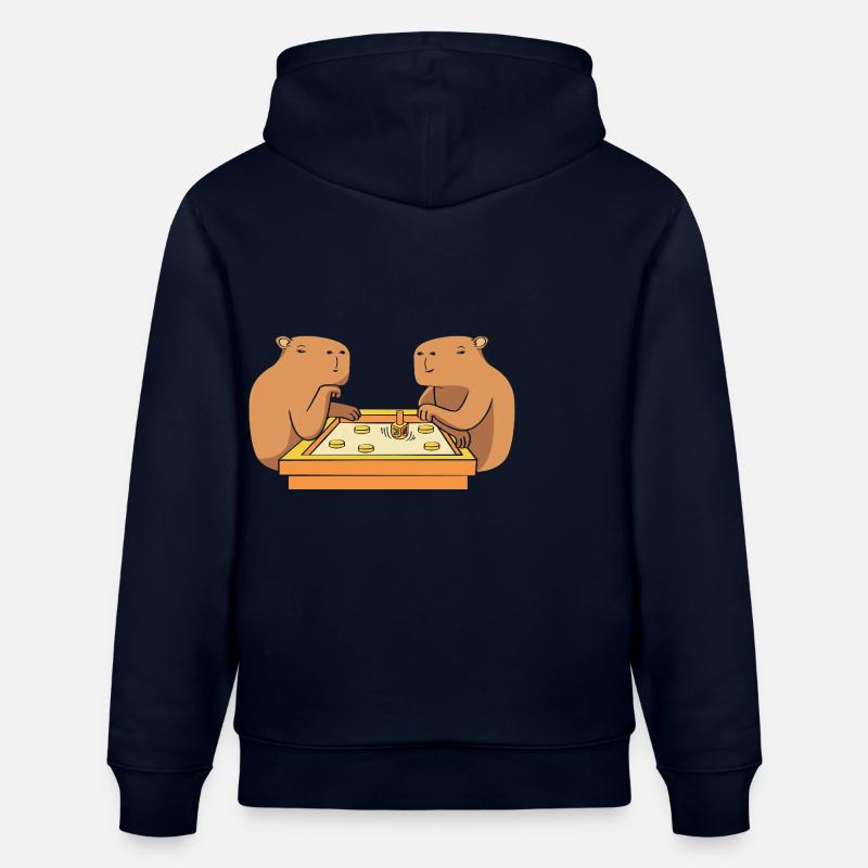 Hanoukka Hanoukka Hanoukka - Sweat à capuche bio CRUISER Stanley/Stella Unisexe - marine