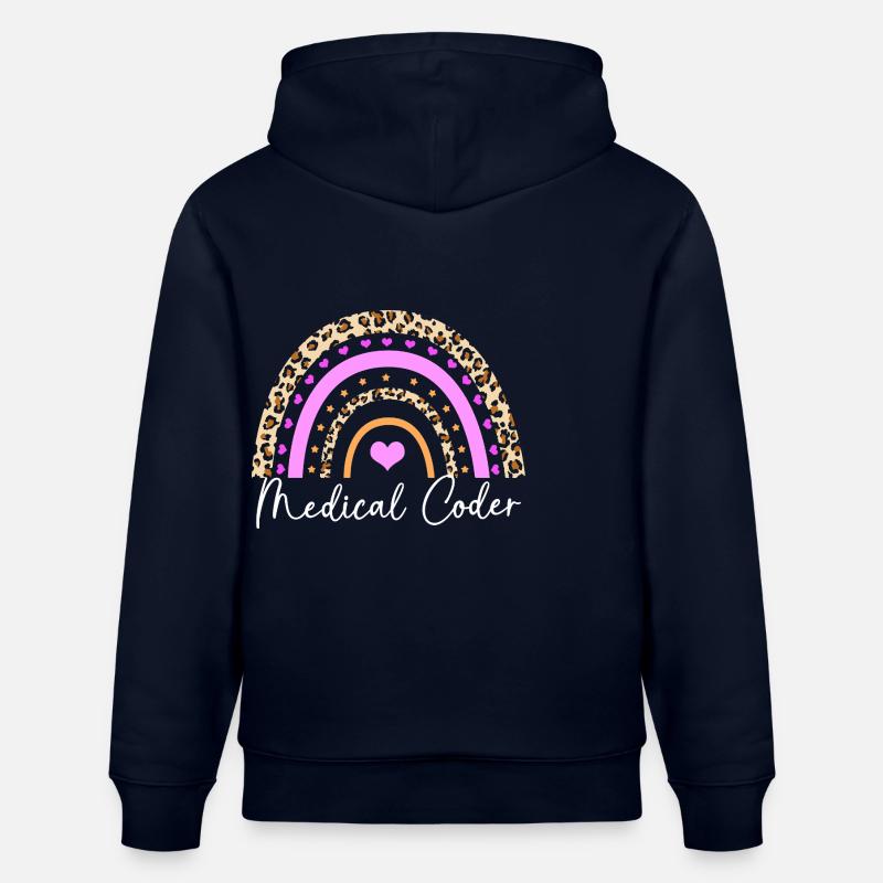Medizin Coder - Stanley/Stella Unisex Bio-Hoodie CRUISER  - Navy