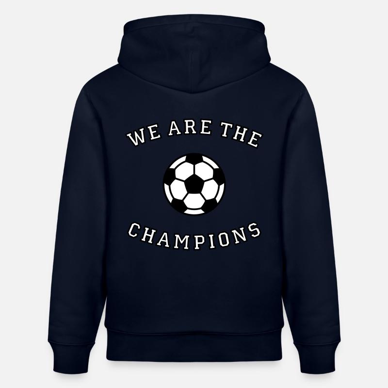 Nous sommes les champions (2C) - Sweat à capuche bio CRUISER Stanley/Stella Unisexe - marine
