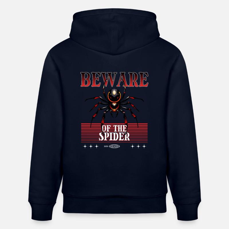 Araignée - Sweat à capuche bio CRUISER Stanley/Stella Unisexe - marine