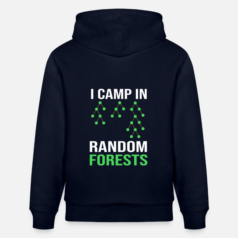 Programmer Coder GPT - Stanley/Stella CRUISER Unisex Organic Hoodie - navy