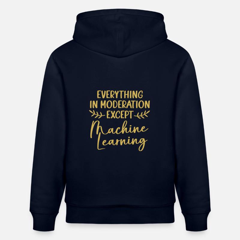 GPT Coder Programmer - Stanley/Stella CRUISER Unisex Organic Hoodie - navy