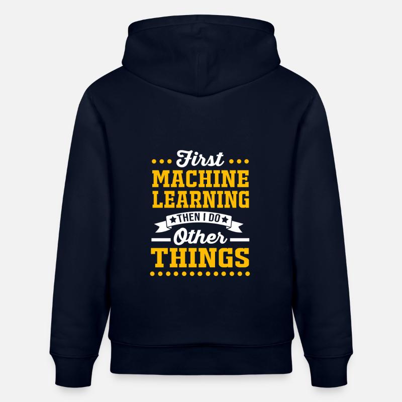 Programmeur Codeur GPT - Sweat à capuche bio CRUISER Stanley/Stella Unisexe - marine