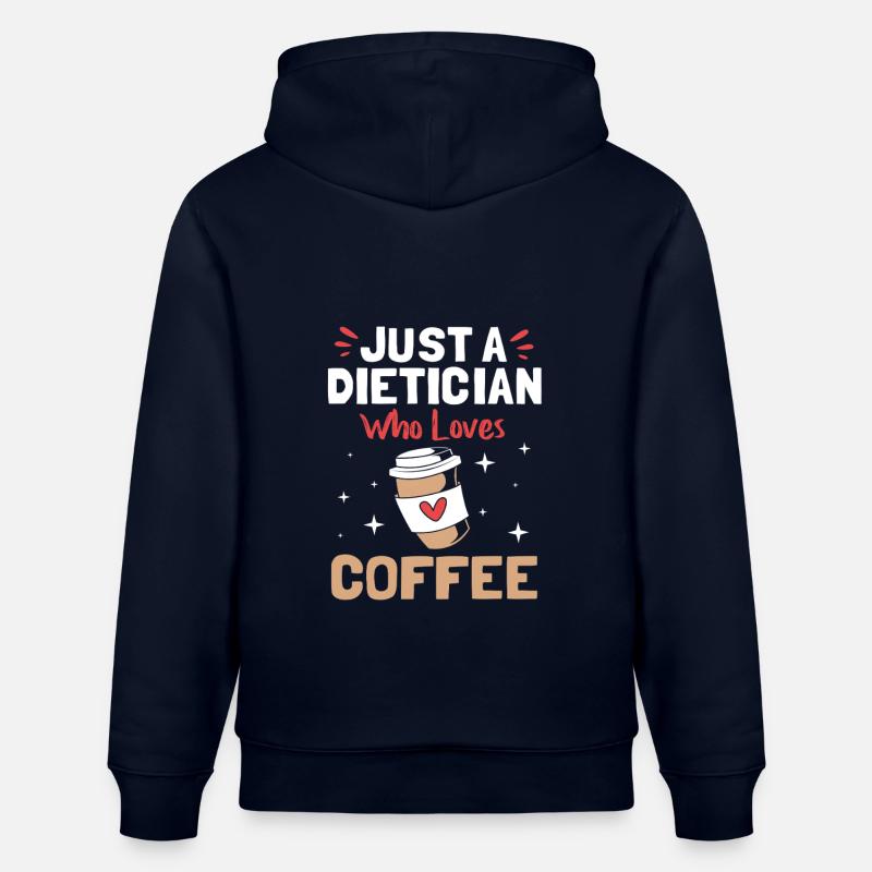 Diätassistent Diät Kaffee - Stanley/Stella Unisex Bio-Hoodie CRUISER  - Navy