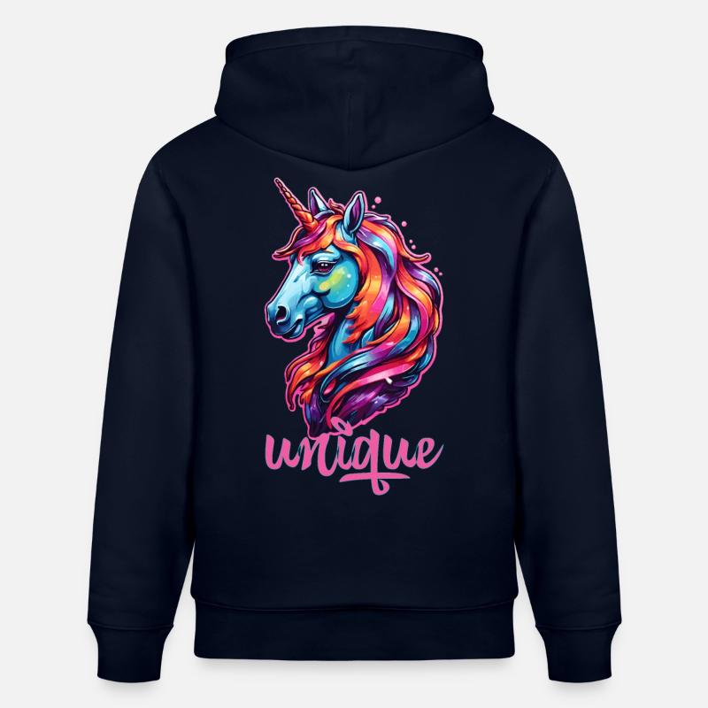Unique - Sweat à capuche bio CRUISER Stanley/Stella Unisexe - marine