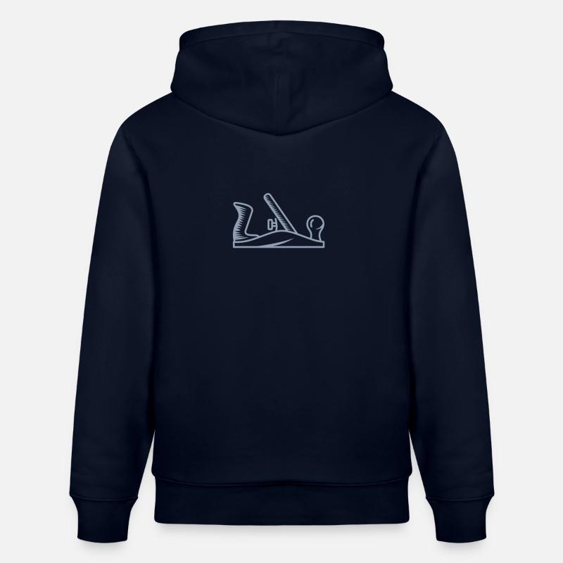 Planer Design Charpentier Charpentier - Sweat à capuche bio CRUISER Stanley/Stella Unisexe - marine