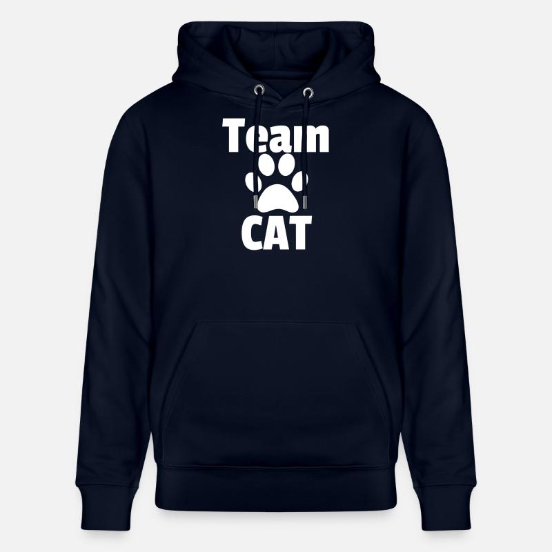 Equipe CAT - Sweat à capuche bio CRUISER Stanley/Stella Unisexe - marine