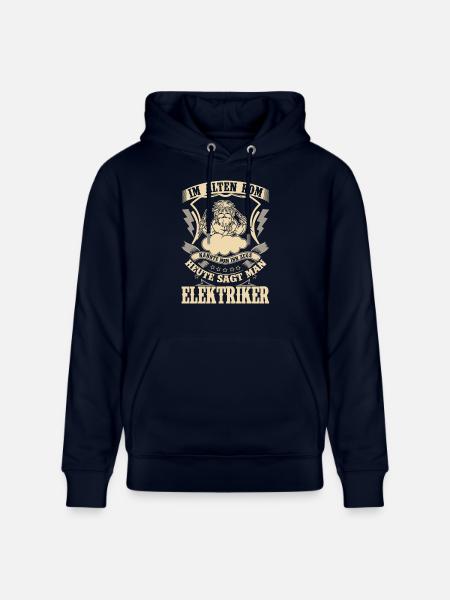 Elektriker Zeus - Stanley/Stella Unisex Bio-Hoodie CRUISER  - Navy