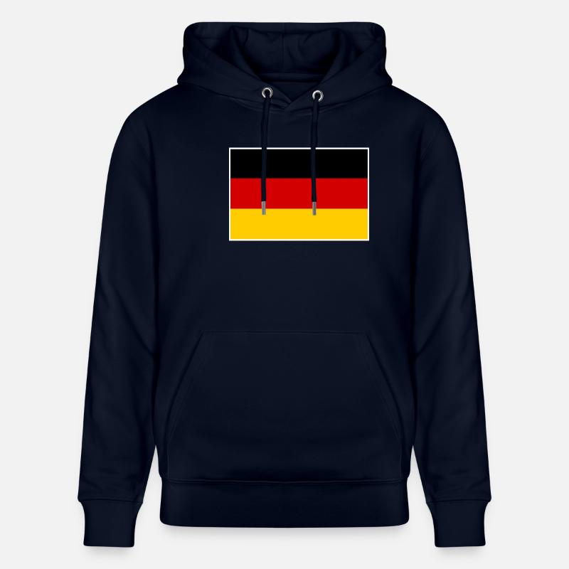 Drapeau de l’Allemagne - Sweat à capuche bio CRUISER Stanley/Stella Unisexe - marine