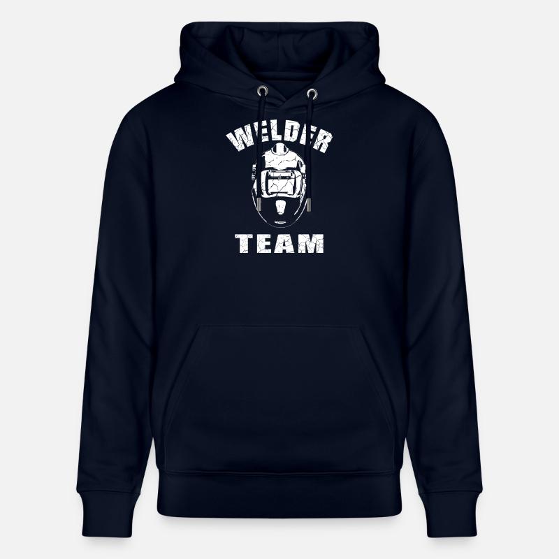 Conception de l’équipe de soudeurs - Sweat à capuche bio CRUISER Stanley/Stella Unisexe - marine