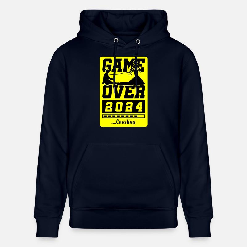 Wedding Loading 2024 Game Over - Sweat à capuche bio CRUISER Stanley/Stella Unisexe - marine