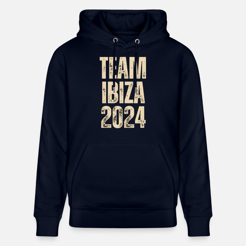 ÉQUIPE IBIZA 2024 - Sweat à capuche bio CRUISER Stanley/Stella Unisexe - marine