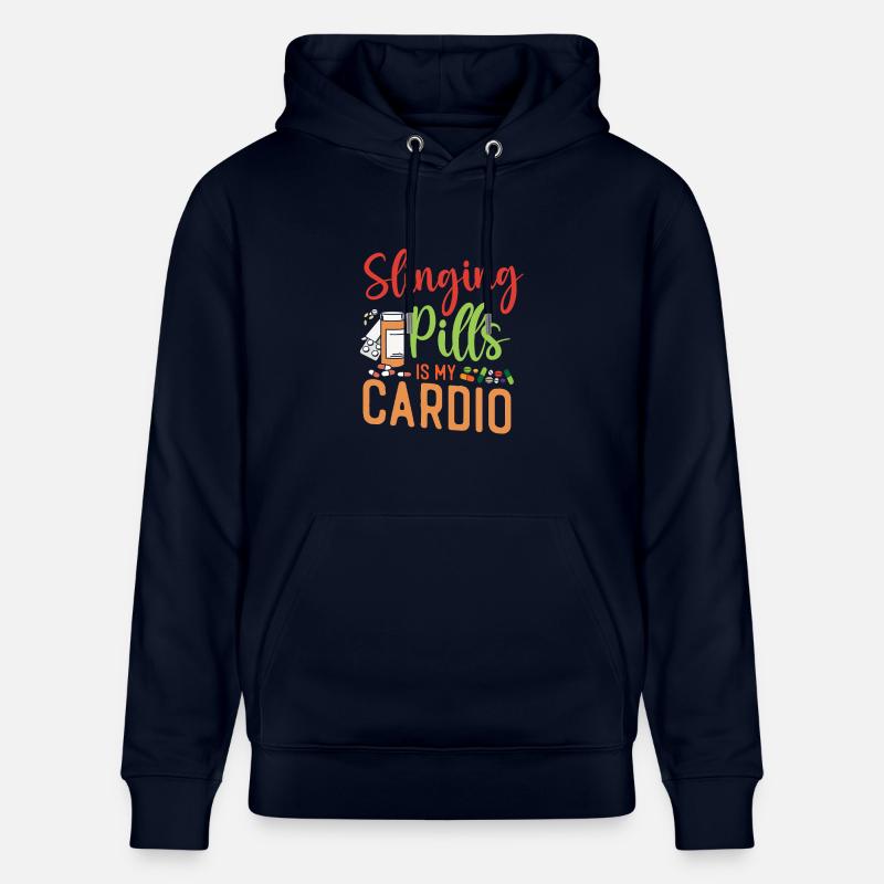 Pharmacy Tech Technician - Stanley/Stella CRUISER Unisex Organic Hoodie - navy