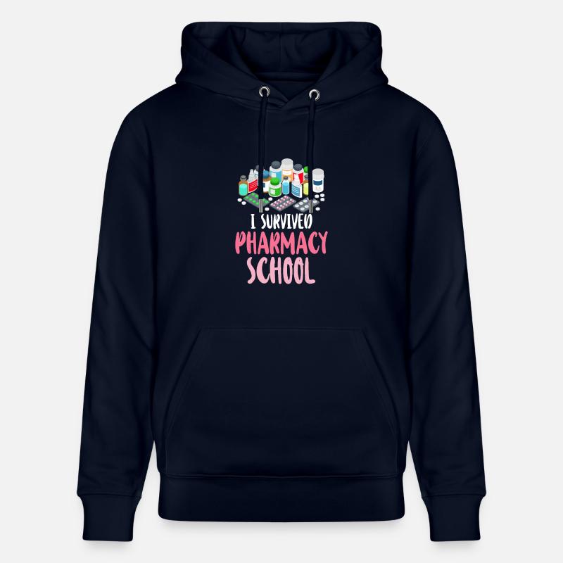 Pharmacy Tech Technician - Stanley/Stella Unisex Bio-Hoodie CRUISER  - Navy