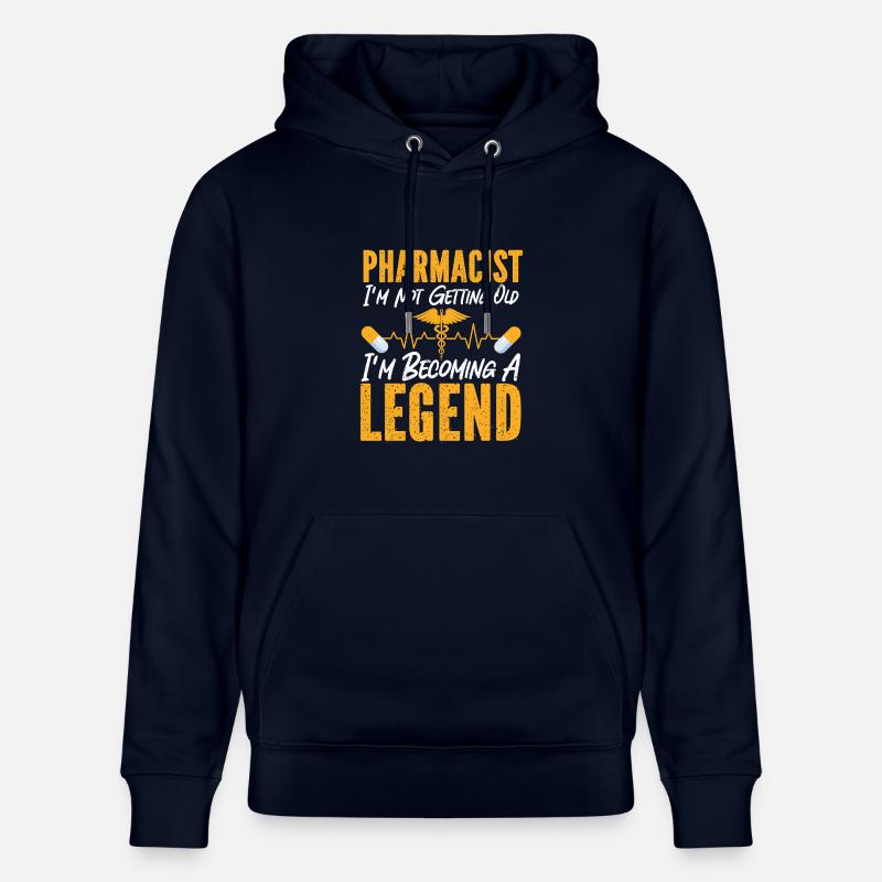 Pharmacy Tech Technician - Stanley/Stella Unisex Bio-Hoodie CRUISER  - Navy