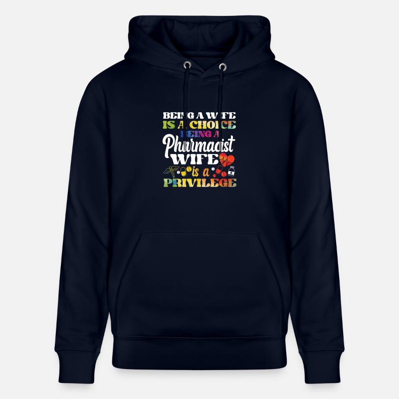 Pharmacy Tech Technician - Stanley/Stella Unisex Bio-Hoodie CRUISER  - Navy